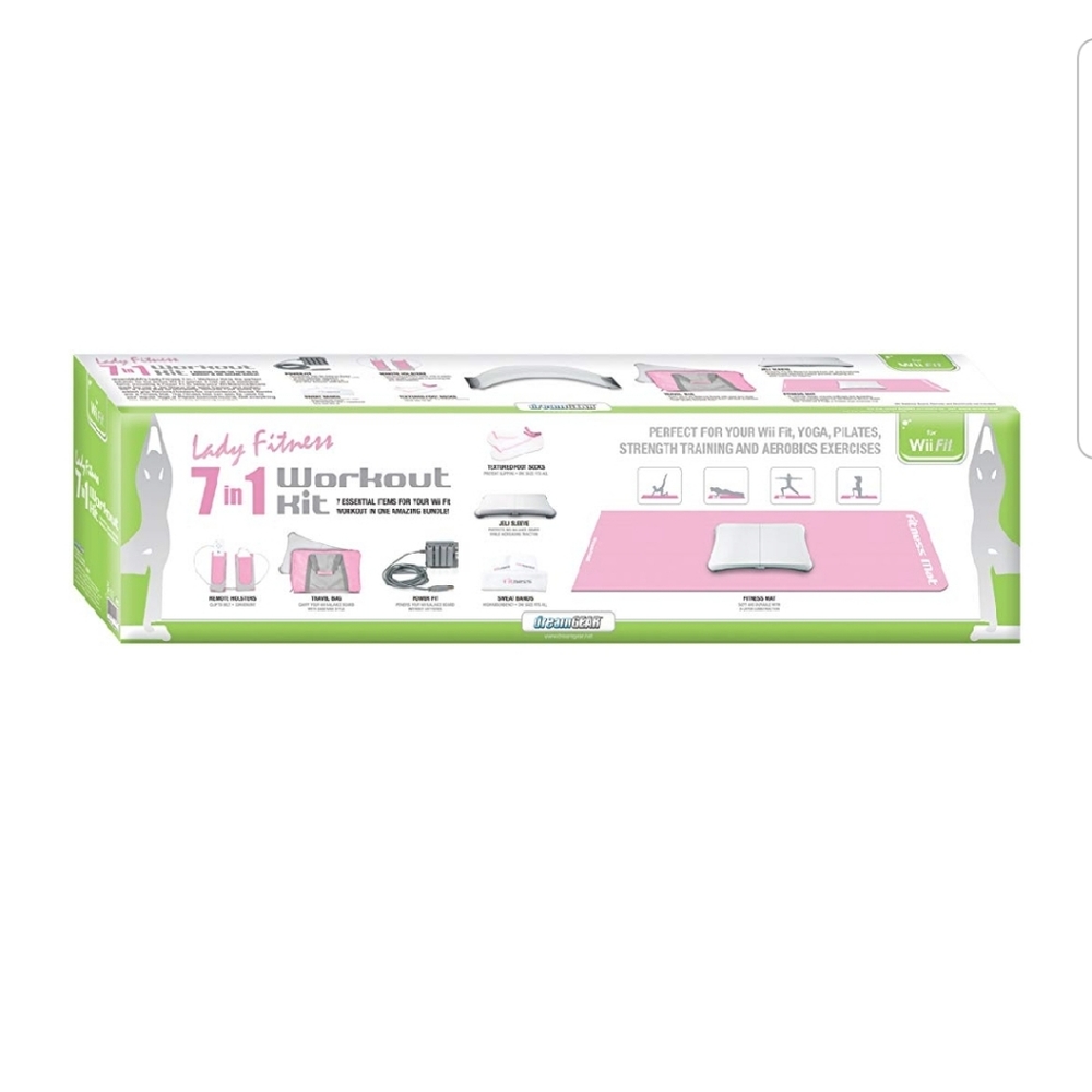 Wii Fit 7-In-1 Lady Fitness Workout Kit